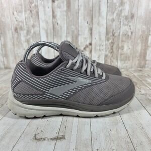 Brooks Addiction Walker 2 Grey Extra Wide 2E‎ Walking Shoes 1203082E094 Womens 8